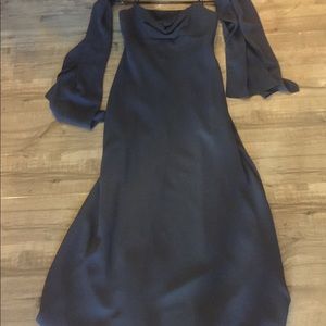 Ladies size 4 bridesmaid dress with scarf